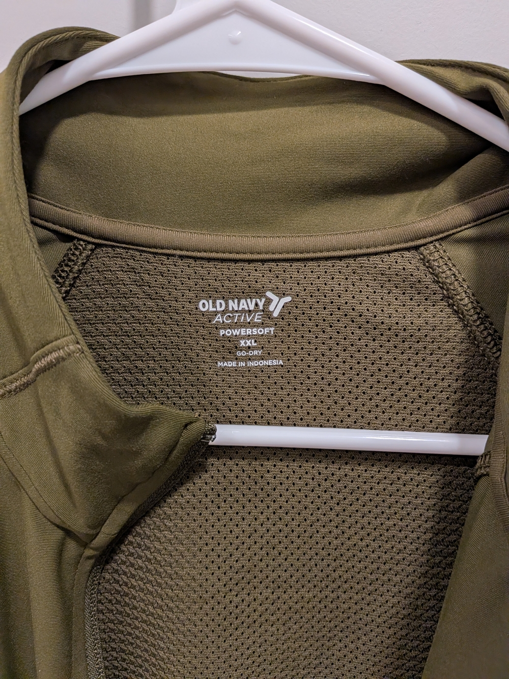 Old Navy Olive Green Performance Full-Zip Jacket - Picture 2 of 3
